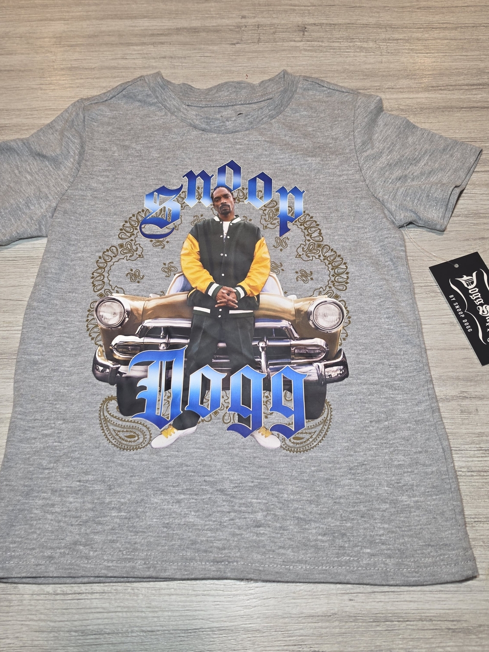 Dogg Supply By Snoop Dogg Short Sleeve T-shirt Youth Gray Size 6/7